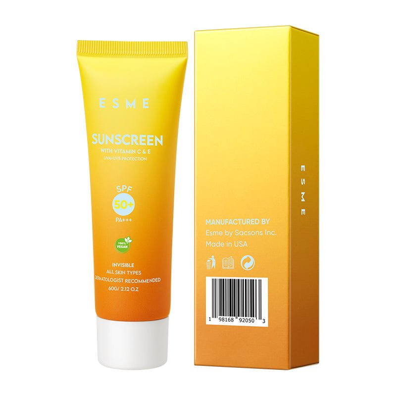 ESME Sunscreen  SPF 50+ PA+++ with Vitamin C and E